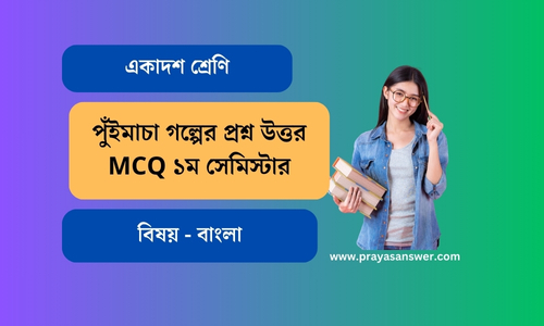 পুঁইমাচা গল্পের প্রশ্ন উত্তর MCQ ১ম সেমিস্টার