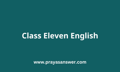 Class Eleven English